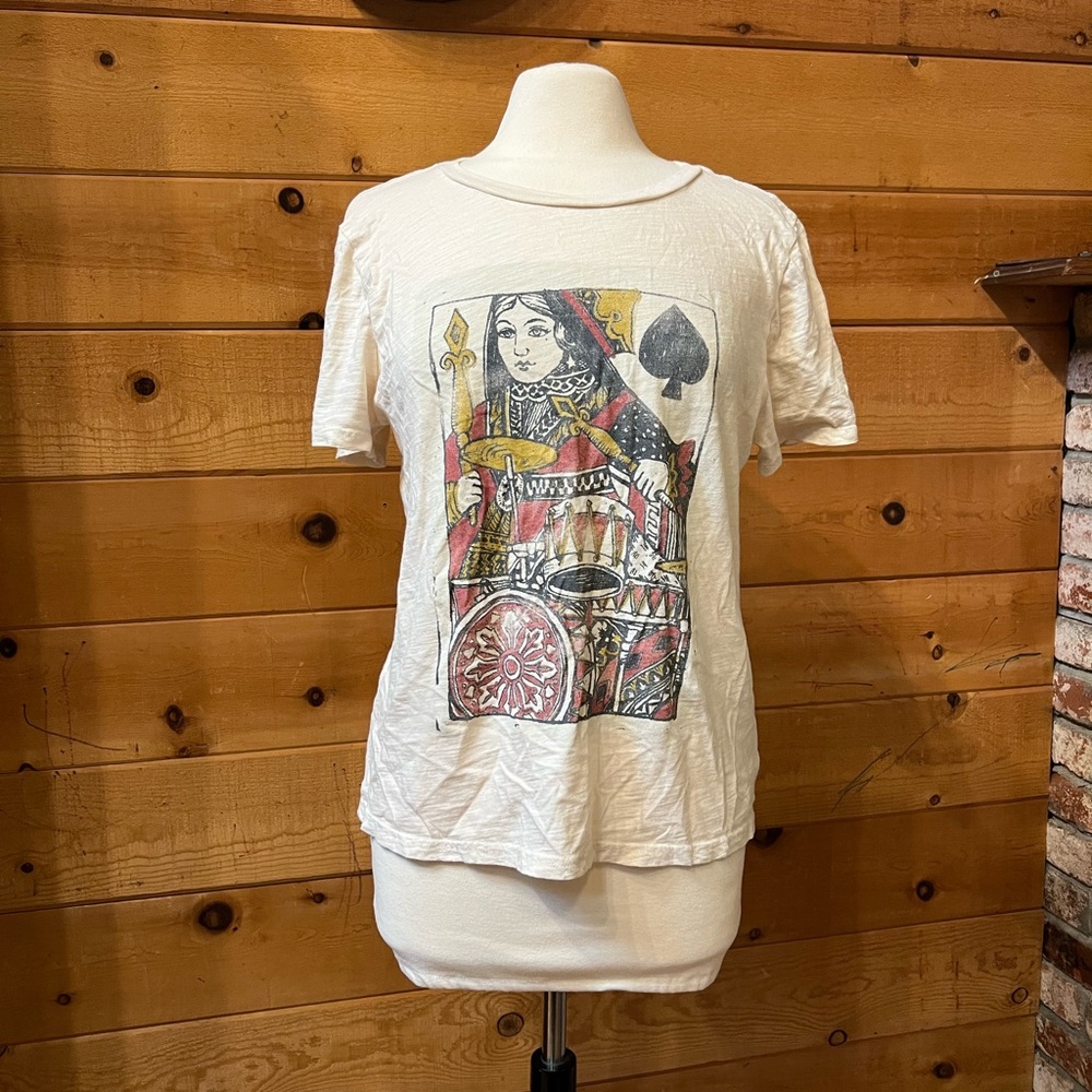 Lucky Brand Queen Of Spades Shirt